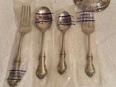 Sterling Silver Candelabra and Assorted Silverware