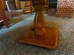 Square Wooden Side Table
