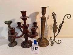 Assorted Candlestick Holder Collection