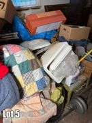 Salvage Lot- Misc. Items Including- Washer & Dryer, Deep Freezer, Tools, Furniture, Etc. (BUYER RESPONSIBLE FOR REMOVAL) ( Items will have to be moved in order to get large items out)