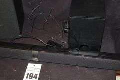 Sylvania Sound bar and speaker & additional Sony Speaker