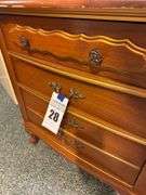 Wood 3-Drawer Nightstand
