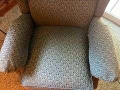 Upholstered Wingback Reclining Armchair