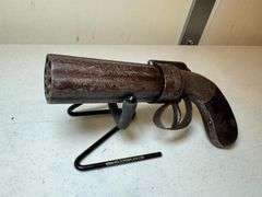 Six-Shot Pepperbox Black Powder Pistol Patented Oct 16 1865