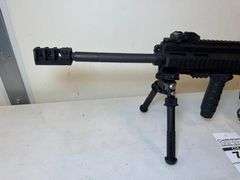 Heckler & Koch MR 762 A1 Semi-Automatic Rifle with Weaver scope, bipod, and sling.
