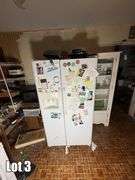 Salvage Lot- Misc. Items Including- Fridge, Display Cabinets, Cookware, Dishes, Etc. ( Oven/Range & Dishwasher NOT included)(BUYER RESPONSIBLE FOR REMOVAL)