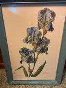 Set of Three Framed Floral Prints