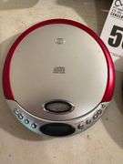 Two Portable CD Players with Radio and Accessories