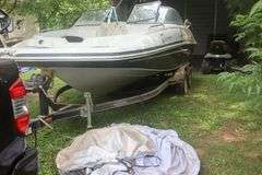 2007 Tahoe 216 Ski Boat on Tahoe Heavy Duty Trail and MerCruser Motor (Has been Winterized) with Boat Cover and Some additional Items