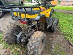 Apollo 125CC Yellow ATV with Reverse