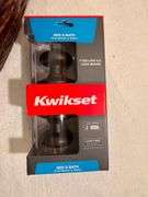 Kwikset Door Knob Sets and Woven Basket