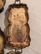 Silver Plated Bowls, Trays, and Glass