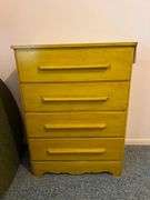 Four-Drawer Wooden Chest