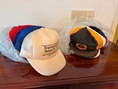 Mixed Lot of Company Advertising Hats