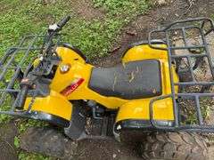 Apollo 125CC Yellow ATV with Reverse