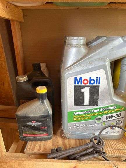 Salvage Lot - Motor Oil, Antifreeze, Washer Fluid
