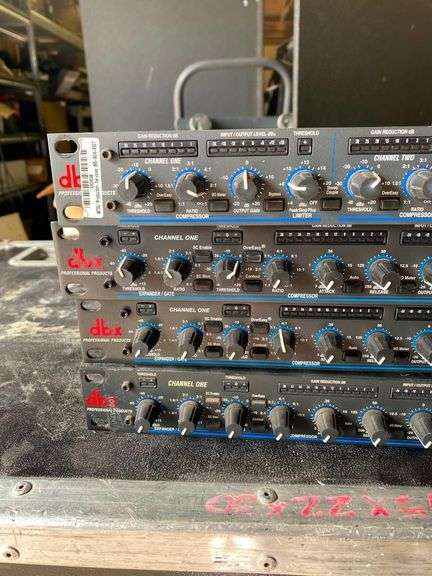 Lot of DBX Compressors: 1066 Compressor/Limiter/Gate & 1046 Quad Compressor/Limiter