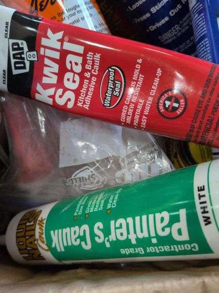 Miscellaneous Box - Caulk, WD40, Penetrating Lubricant and More