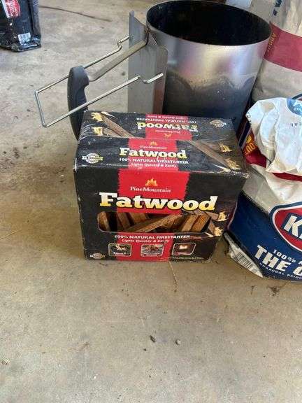 Bag and a Half Charcoal, Fatwood and Charcoal Chimney