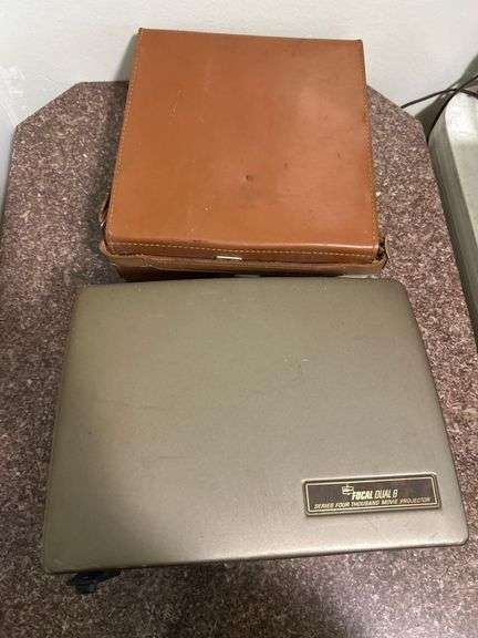 Focal Film Projector and Polaroid Land Camera J66 image