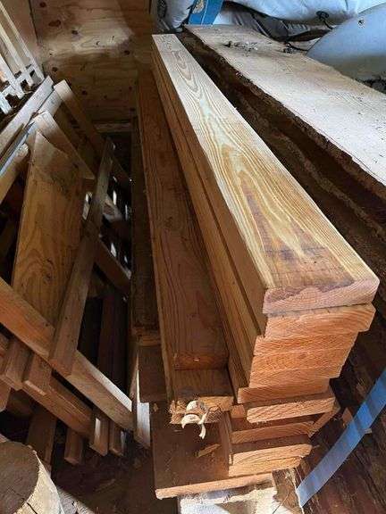 Lumber 12 Boards - 8’x1.5”x5.5” And  7 Boards- 8’x1.5”x3.5” - Buyer responsible for removal
