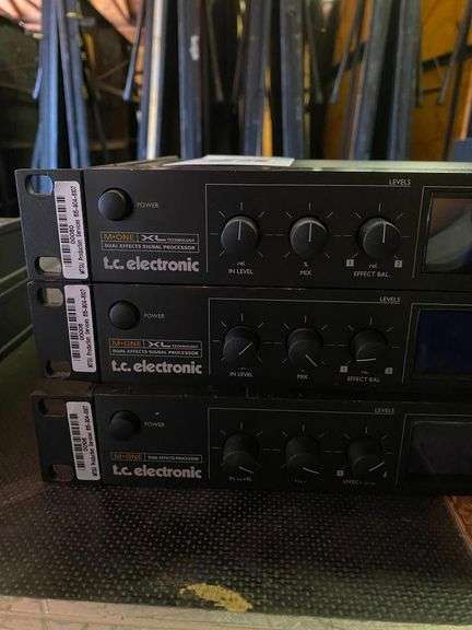 TC Electronic M-One XL Dual Effects Signal Processors - Lot of 3
