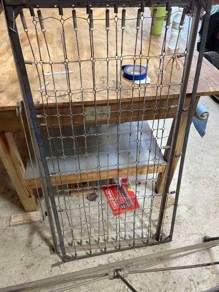 Twin Iron Headboard and 2 Baby Bed Springs