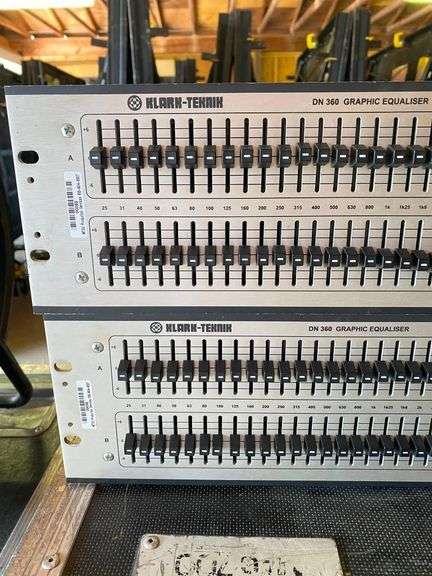 Kark-Teknik DN360 Graphic Equalizers - Pair