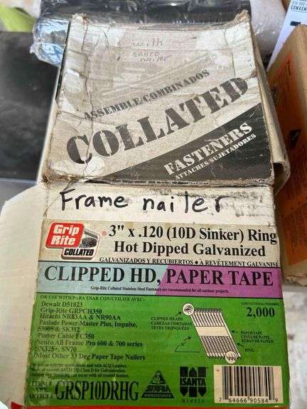 3” Galvanized Nails