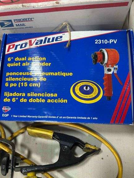 Pro Value 6” Dual Action Air Grinder