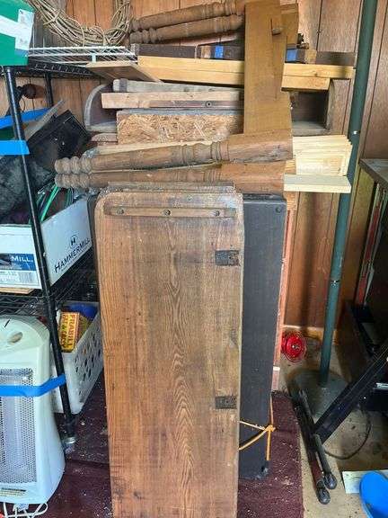 Salvage Lot - Unfinished-Refinishing Projects - Gate Leg Table, Dresser and More image