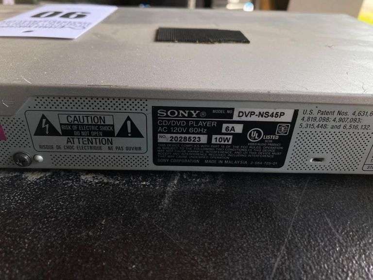 Sony CD/DVD Player DVP-NS45P
