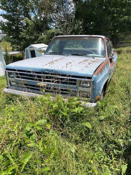 1985 ‘Ole Blue Pantina Chevrolet 2 Wheel Drive - Knock in Motor but Will Run image