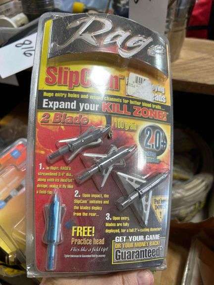 Propane Regulator, Arrow Tips, Broadheads etc