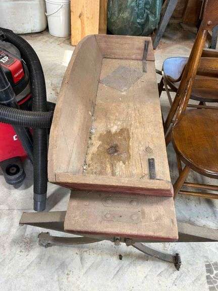 Antique Buckboard Wagon Seat
