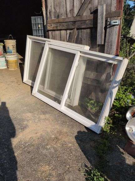 2 Storm Windows 36 x 53.5