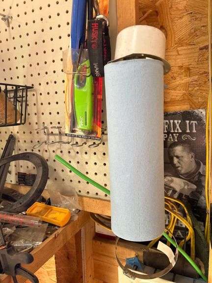 Salvage Lot- Pegboard and All Contents -Bring Boxes and Removal Tools