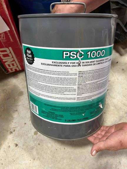 Partial Can of PSC 1000 Solvent