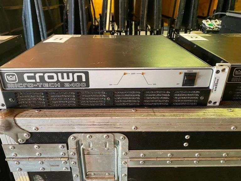 Crown Micro-Tech 2400 Professional Power Amplifier