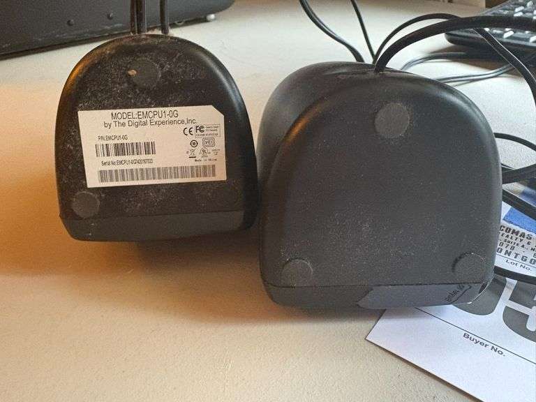 Dell Monitor, eMachines Keyboard, Mouse, and Speakers