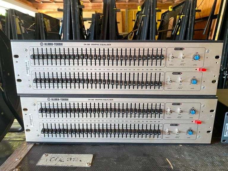 Kark-Teknik DN360 Graphic Equalizers - Pair