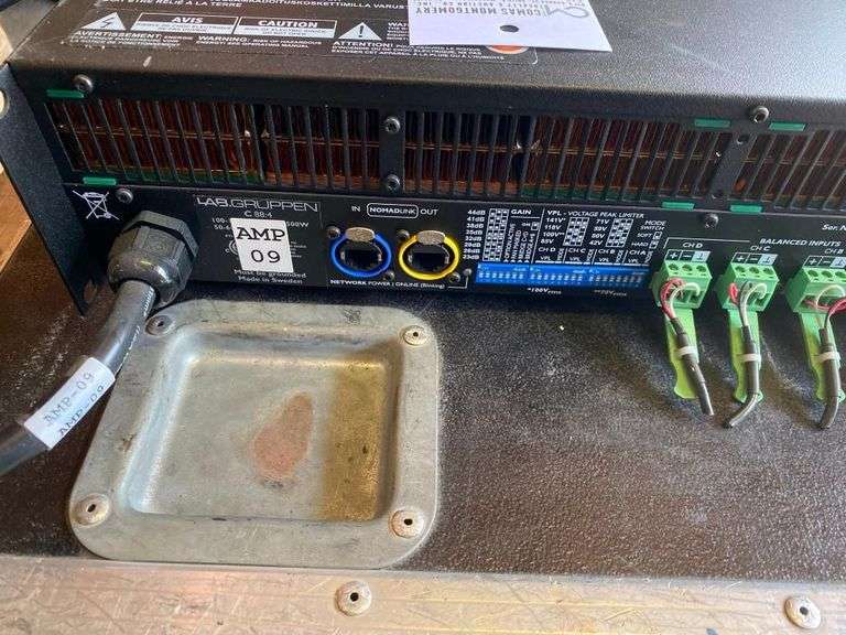 Lab Gruppen C Series CB8:4 Power Amplifier