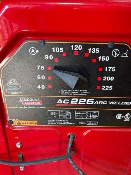 Lincoln Electric Ac 225 Arc Welder