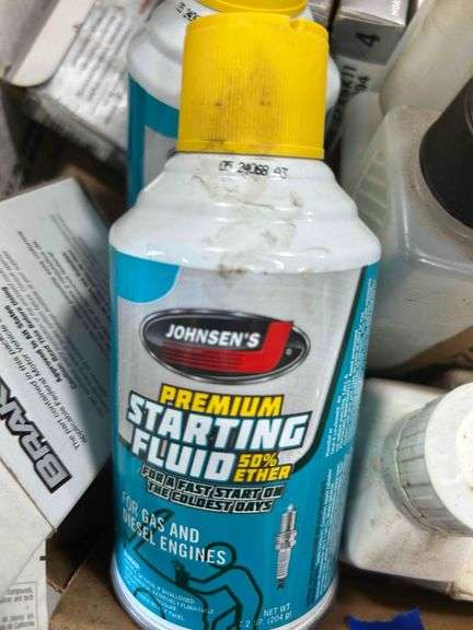 Miscellaneous- Starter Fluid, 4 Spark Plugs, Igniter