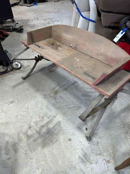 Antique Buckboard Wagon Seat