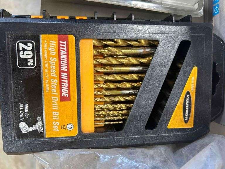 Warrior Titanium Nitrate 29 Piece High Speed Drill Set