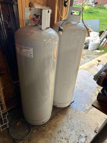 2 Propane Tanks
