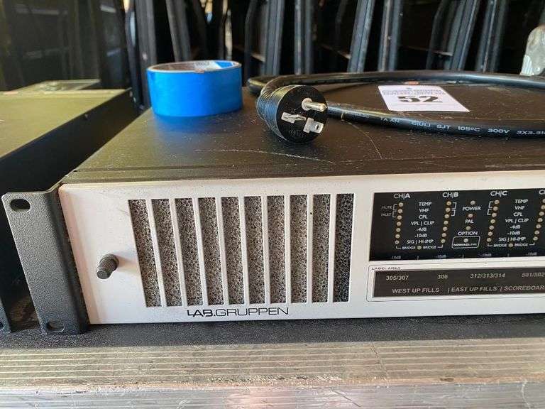 Lab Gruppen C 88:4 C Series Amplifier