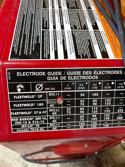 Lincoln Electric Ac 225 Arc Welder
