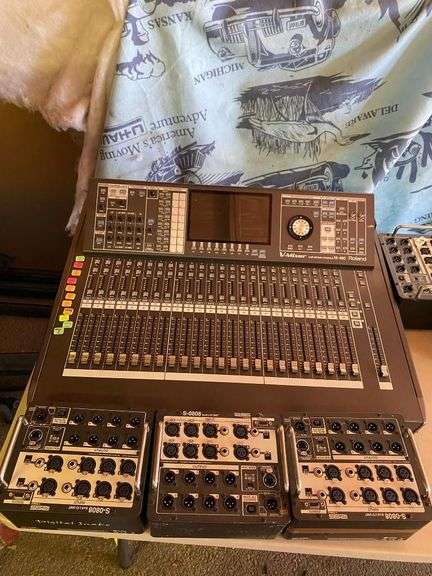 Roland V-Mixer Live Mixing Console M-480 with Digital Sage Boxes